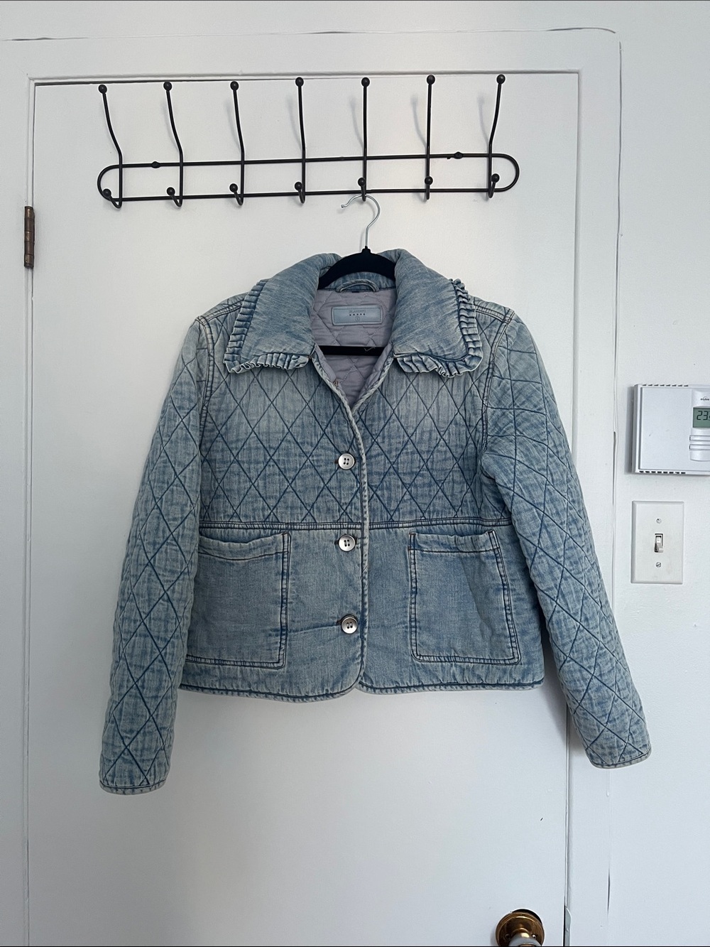 Jacket en jeans matelassée